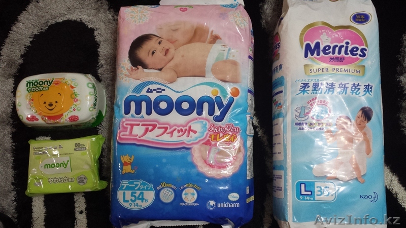 Японские подгузники MOONY & Merries - Изображение #1, Объявление #1025377