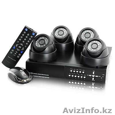 Установка видеонаблюдения домофонов сигнализации, Шымкент  - Изображение #1, Объявление #1340388