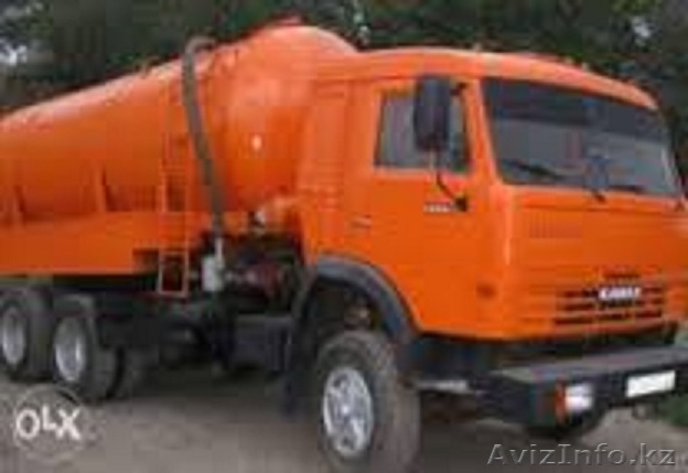  Услуги спецмашины (ассенизатор): откачка септика Прочистка канализации - Изображение #1, Объявление #1397147