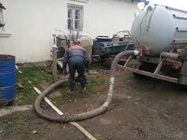 Откачка, туалетов, ямы, септиков колодцев Выдувка продувка канализации - Изображение #1, Объявление #1397494