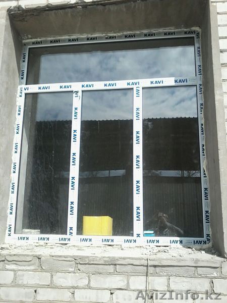 Окна,двери,витражи из ПВХ(МЕТАЛЛОПЛАСТИКОВЫЙ ПРОФИЛЬ) - Изображение #1, Объявление #1555196