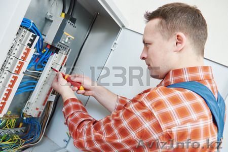 электрик  Шымкент круглосуточно 24 часа  Дима - Изображение #1, Объявление #1573685