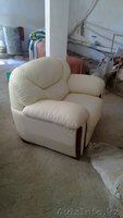 Белая кожаная мебель - Изображение #1, Объявление #753365