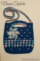 Вязаная сумочка, ручная работа - Изображение #3, Объявление #1294089