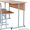 Школьная парта шкафы стол стулья  #91983