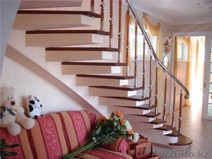  Монолитная лестница в шымкенте изготовим - Изображение #1, Объявление #941002