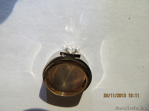 кольцо с серьгами из белого золота с бриллиантами - Изображение #2, Объявление #998902
