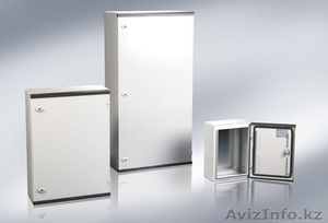 Шкафы от 6U до 47U,  с разной степенью защиты,  с различными комплектующими