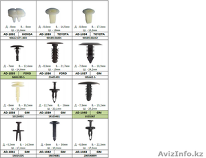 Автокрепеж,  метизы,  разъемы