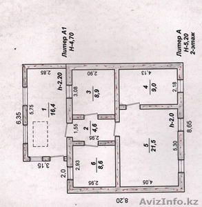 Продам жилой 2-х этажный дом в Шымкенте или обменяю на квартиру  - Изображение #2, Объявление #1538914