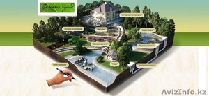 Ландшафтный дизайн,озеленение и благоустройство Шымкент - Изображение #1, Объявление #1548464