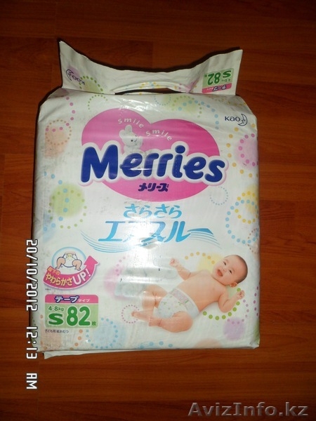 Продам популярные японские подгузники MERRIES  - Изображение #1, Объявление #777367