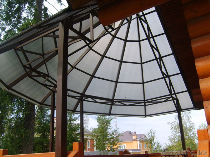 Навесы любой сложности арочные односкатно - Изображение #3, Объявление #941004
