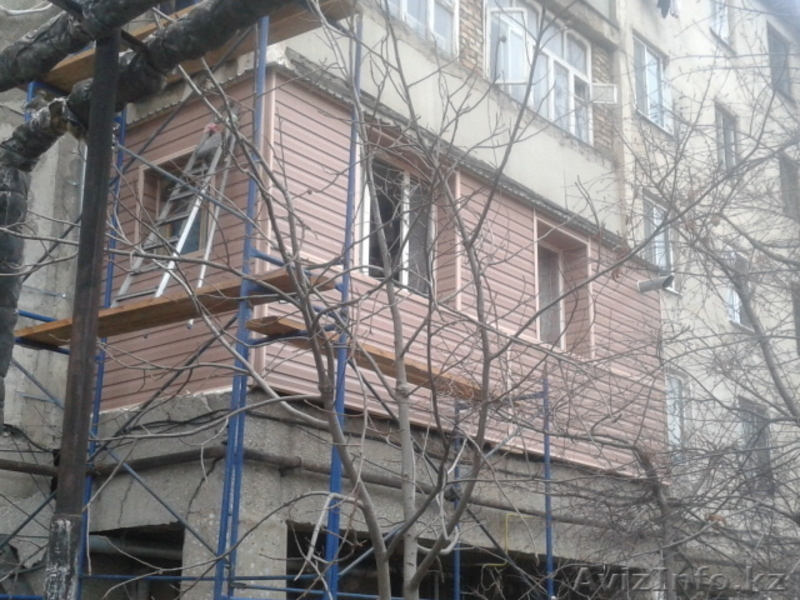 Балконы и лоджии пристройки беседки каркасные сооружения бани навесы утепление  - Изображение #4, Объявление #1030572