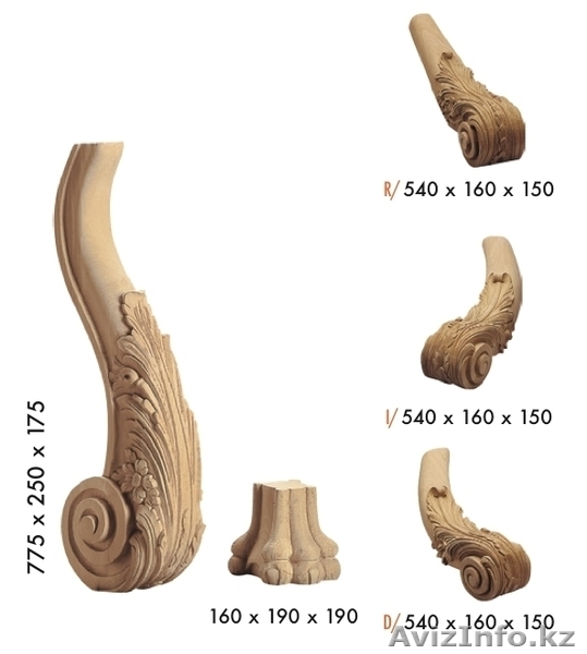 Деревянные резные столбы для лестниц - Изображение #1, Объявление #1073179