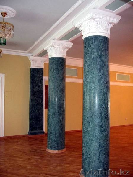 Бригада по нанесению декоративной штукатурки OIKOS Шымкент - Изображение #6, Объявление #1120839