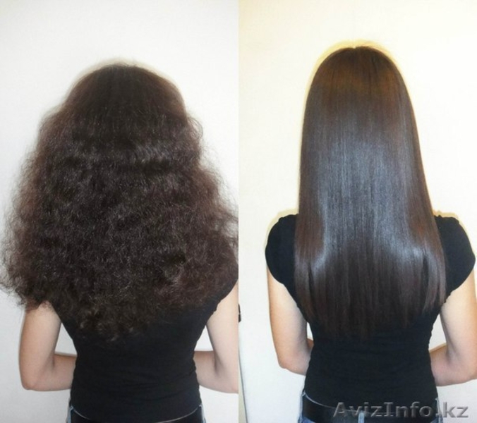 Бразильское кератиновое выпрямление и лечение волос в Шымкенте - Изображение #7, Объявление #1237994