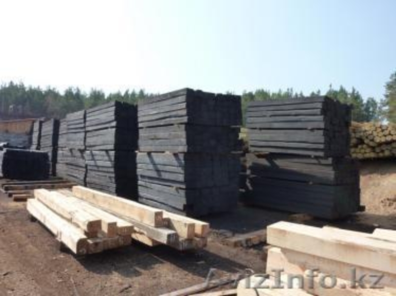 доски, столбы ЛЭП и связи, шпалы, брусья - Изображение #1, Объявление #1253661