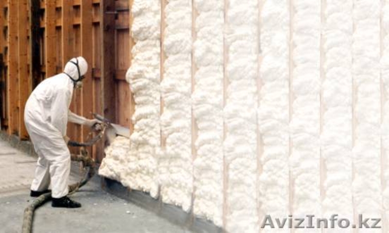 Утепление: фасадов, кровли, пола чердака, мансарды,стен.(Шымкент) - Изображение #2, Объявление #1270061
