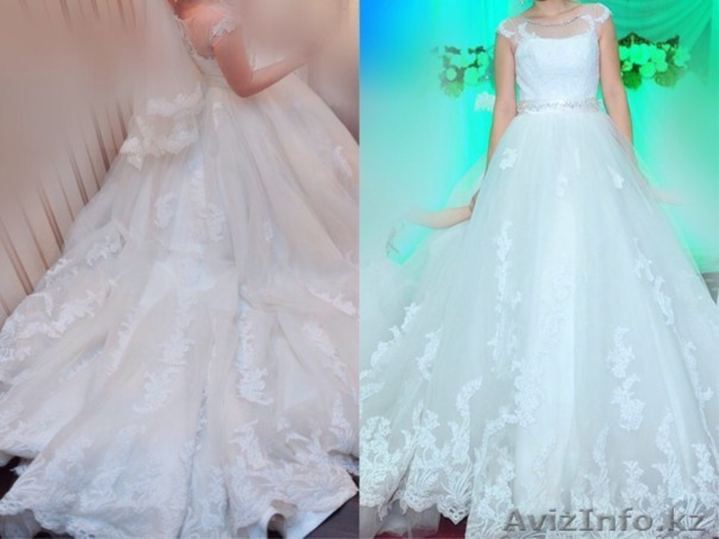 Продаю свадебное платье, одевалось 1 раз.  - Изображение #1, Объявление #1287629