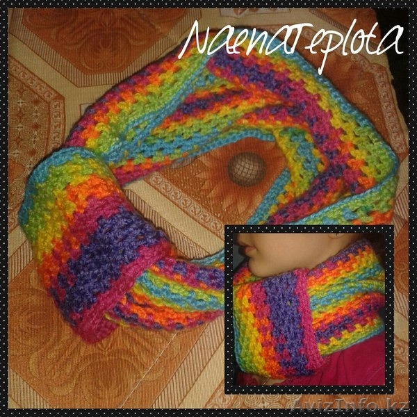 Вязаный снуд, ручной работы. - Изображение #3, Объявление #1294104