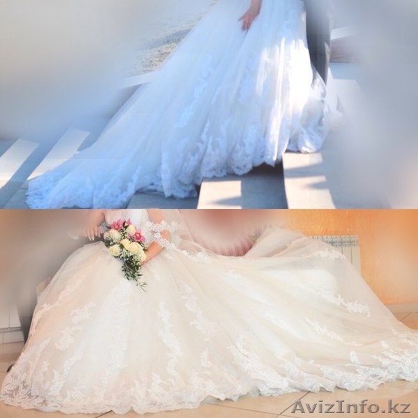 Продаю свадебное платье, одевалось 1 раз.  - Изображение #2, Объявление #1287629