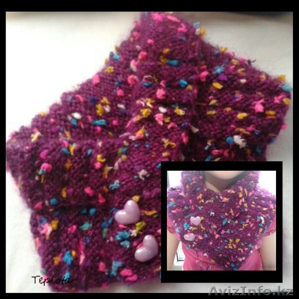 Вязаный снуд, ручной работы. - Изображение #2, Объявление #1294104