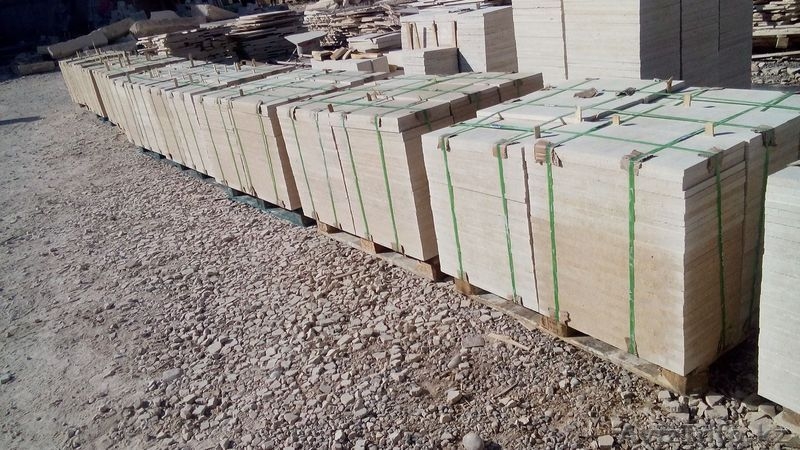 Травертин 2 слой Киргизский - Изображение #1, Объявление #1375450