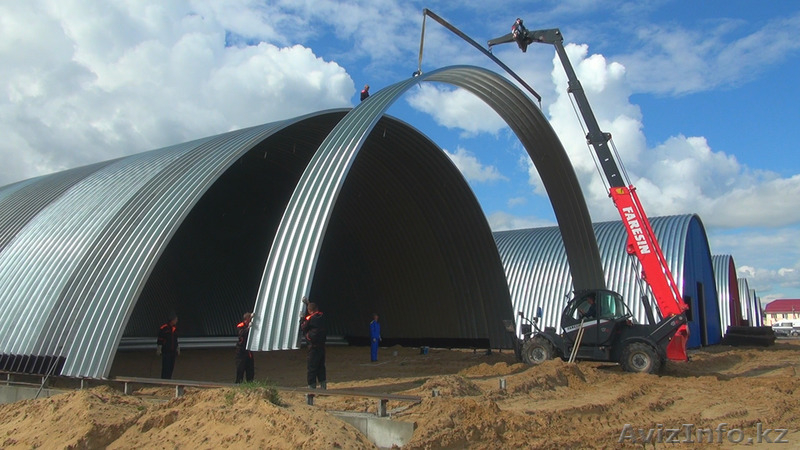 Ангары каркасные и без каркасные - Изображение #1, Объявление #1515487