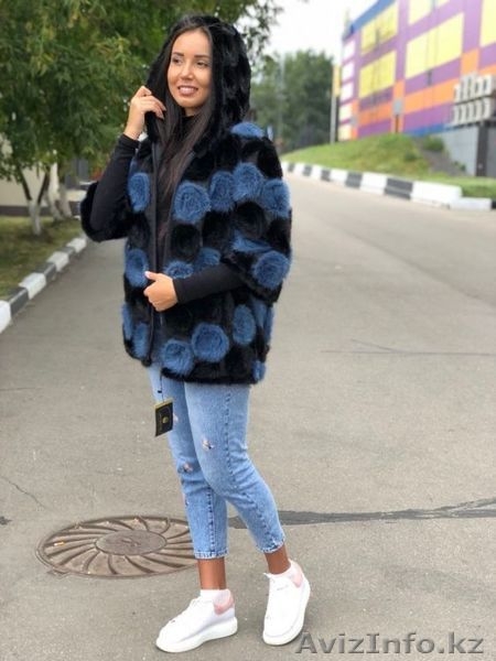 Вязанная норка импортный мех, куртка - Изображение #5, Объявление #1632587
